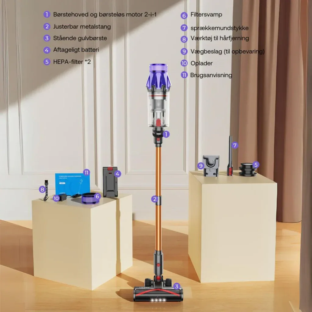 poseløs støvsuger