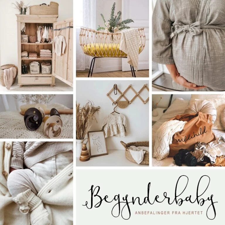 Hjem med børnevenligt boligindretning, bløde tekstiler og stilfulde småting til babys værelse.