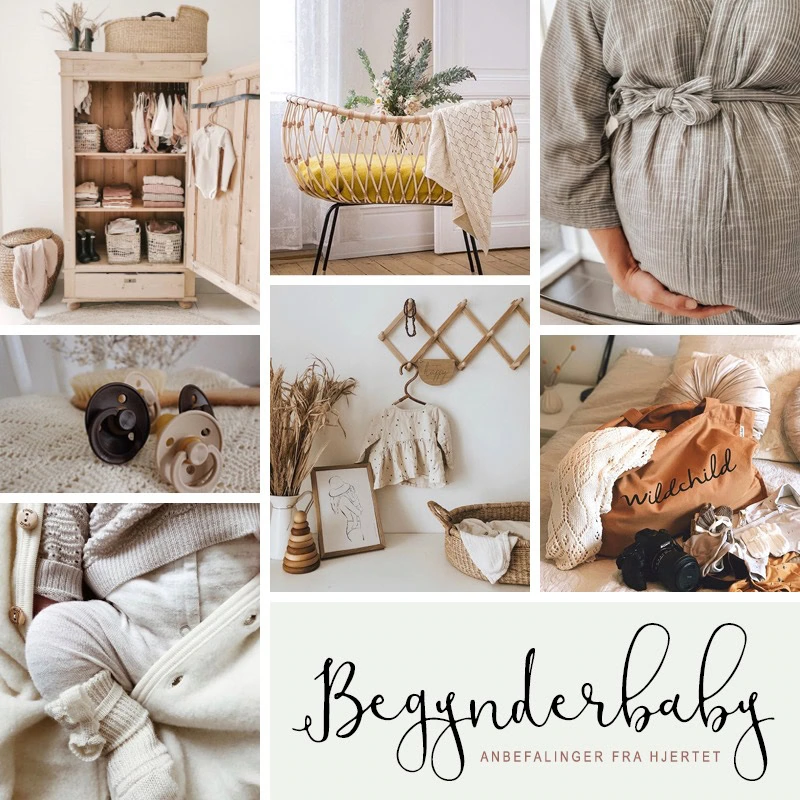 Hjem med bรธrnevenligt boligindretning, blรธde tekstiler og stilfulde smรฅting til babys vรฆrelse.