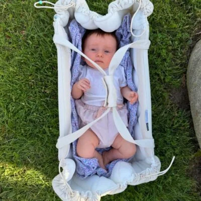 vi har testet de bedste babylift - her Najell Sleepcarrier
